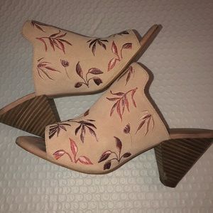 Lucky Brand Pink Mules